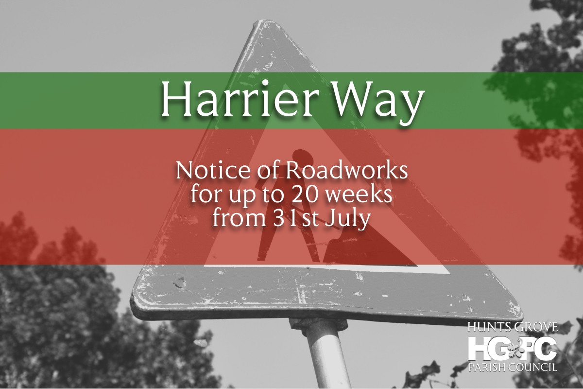 Harrier Way Roadworks
