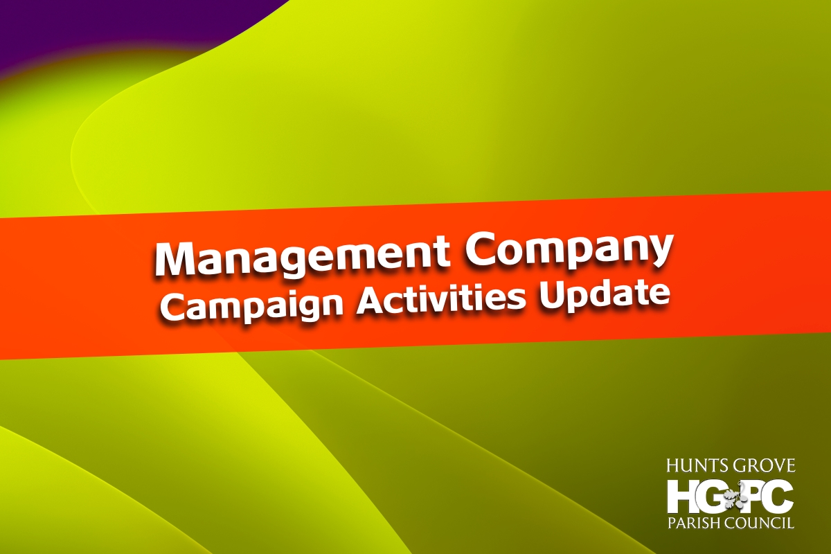 Management Company Activities Update