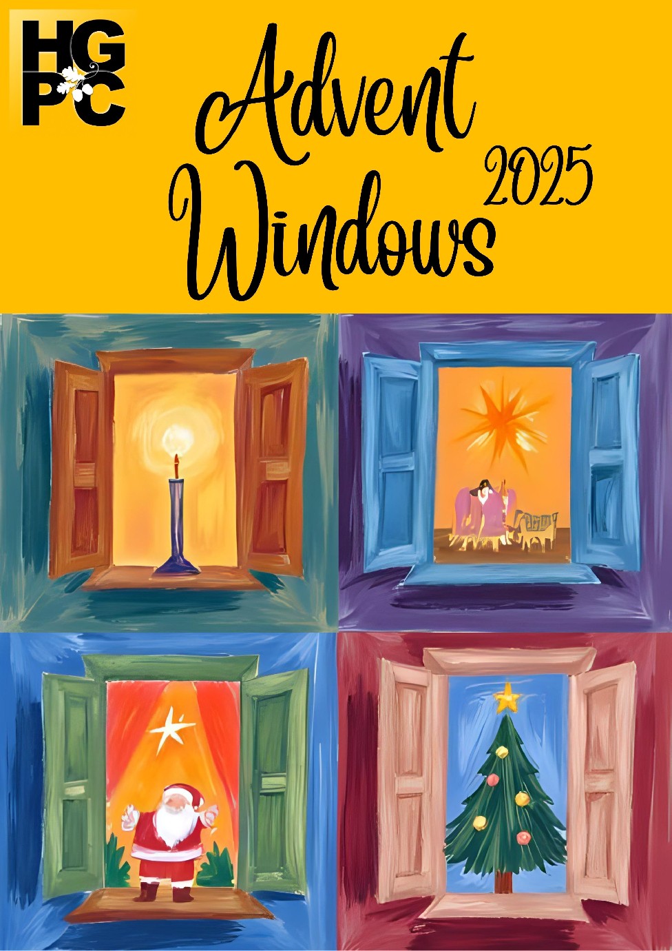 Frontpiece for the Advent Windows map